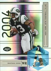 2004 Playoff Absolute Memorabilia 0148/1150 Santana Moss #97